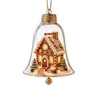 Lighted Christmas Ornament - Miniature Scene, 8.7cm