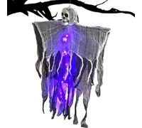 Lighted Floating Prop - Skeleton Flying Ghost, Courtyard Hanging Decors