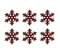 Lighted Wooden Reindeer Decor, Set of 6 with Remote, Christmas Wall | Warm LED Glow Brings Festive Charm To Bedroom, Hallway, Doorway, Or Living Room With Easy Remote Control