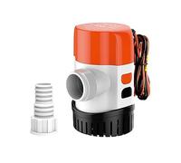LIGHTEU®, Bomba de sentina no automática DC 12V SERIE 13A 1100GPH Bomba de agua sumergible para barcos marinos yates caravanas jardín exterior SFBP1-G1100-13A