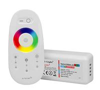 LIGHTEU®, Control Remoto LED 2.4GHz y Controlador RF para Tiras LED RGB, Milight Miboxer fut025