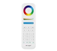 LIGHTEU®, control remoto Miboxer Milight 6-Zone RGBCCT, 2.4GHz compatible con lámparas y controladores de la serie Miboxer RGBCCT, fut089S