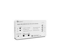 LIGHTEU®, GLEDOPTO Zigbee CCT WW/CW Controlador LED ultradelgado doble blanco Alexa Voice/Hub APP/Control remoto DC5-24V, GL-C-006P(mini)