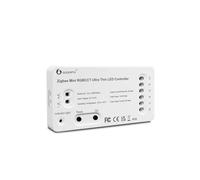 lighteu®, GLEDOPTO Zigbee RGB+CCT controlador LED ultradelgado Pro Alexa Voice/Hub APP/Control remoto DC5-24V, GL-C-008P(mini)