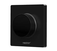 LIGHTEU®, Miboxer 2.4G Panel de interruptor giratorio Temperatura de color remota Brillo regulable para bombillas y controladores LED Miboxer CCT, K1-B