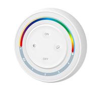 LIGHTEU®, Miboxer 2.4GHz 4 zone Sunrise Remote RGBCCT Compatible with Miboxer RGBCCT lamps and controllers, S2W+