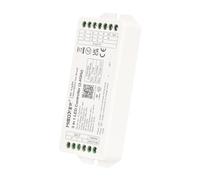LIGHTEU®, Miboxer 2.4GHz Controlador LED 3 en 1 DC12V-48V Alto rendimiento Máx. 20A, PWM de alta/baja frecuencia, admite atenuador de empuje, FUT037P+