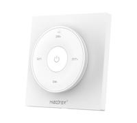 LIGHTEU, Milight Miboxer 2,4 GHz Panel remoto con soporte magnético, temperatura de color, luminosidad variable para bombillas y controladores Milight CCT, K2