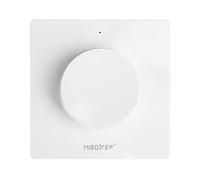 LIGHTEU, Milight Miboxer 2.4G Panel de interruptor giratorio remoto, brillo de temperatura de color ajustable para bombillas y controladores Milight CCT, K1