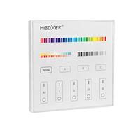 LIGHTEU, Milight Miboxer DALI RGB/RGBW/RGBCCT Panel táctil 3 en 1 con pantalla LED DP3S (DT8)