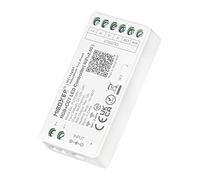 LIGHTEU®, Milight Miboxer RGBCCT Controlador de tira de LED WiFi, control remoto de Amazon Alexa y Google Home Voice y control de APP, no se necesita WiFi-box, bluetooth 4.2, FUT039W