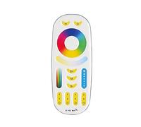 LIGHTEU®, RGB + CCT (RGBWW) Control remoto para el módulo de control inalámbrico WiFi Controlador LED Controlador remoto y RGBWW bombillas WiFi, fut092