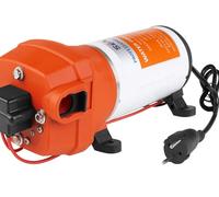 LIGHTEU®, Seaflo 220V 17,0 LPM 41S Autocebante con Bypass Bomba de Membrana para Agua a Pedido Bomba de Membrana para Autocaravana Camper SFDPA2-045-040-41