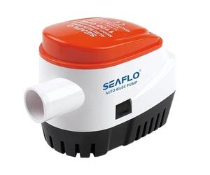 LIGHTEU Seaflo - Bomba automática de agua de sentina sumergible para barcos, 12 V, con interruptor de flotador 1100 GPH