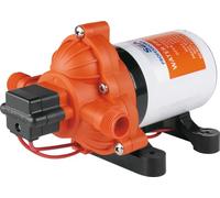 LIGHTEU®, Seaflo DC 12V 11.3LPM 3.1 bar 33S Bomba de presión con autocebado Bomba de diafragma de agua a demanda para RV, yate, jardín, autocaravana