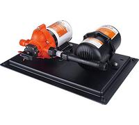 LIGHTEU®, Seaflo sistema de presión de agua de la serie 33 de 12 V CC y 11,3 LPM, bomba de 45 PSI y tanque de 0,75 L
