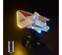 LightGo Kit de iluminación LED diseñado para Lego 75404 compatible con el juego de barco de asalto clase Acclamator, no incluye modelo
