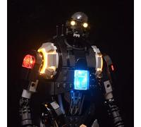LightGo Kit LED para droide de seguridad K-2SO compatible con Lego 75434 | Solo iluminación, juego de ladrillos no incluido