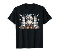 Lighthouse GNOME For Men Seagull Decor Retired Dad Life Camiseta