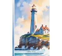 Lighthouse Journal: A Coastal-Inspired Lined Notebook for Men, Women and Teens