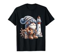 Lighthouse Keeper GNOME For Beach Trip and Family Vacation Camiseta