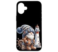 Lighthouse Keeper GNOME For Beach Trip and Family Vacation Carcasa para iPhone 16 Plus