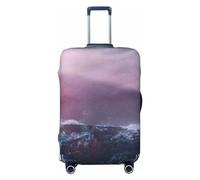 Lighthouse Waves - Funda para equipaje de lluvia torrencial, fundas lavables para maleta, fundas de equipaje de moda, funda protectora de maleta antiarañazos, Let's Go Travel Around The World, grande,