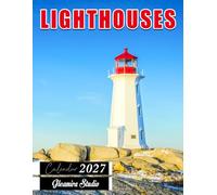 Lighthouses Calendar 2027: Monthly and Weekly Planner for Coastal Views, Lighthouse Photography, and Daily Planning