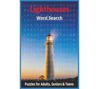 Lighthouses Word Search: Enthusiasts, Maritime History Buffs! | 6x9 inches, 50+ Puzzles |