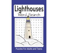 Lighthouses word search puzzle book: All things lighthouses related word find book, 6"x9" easy to read, 50+ puzzles, 110 pages