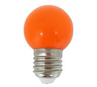 LightMe LM85255 - Bombilla LED E27, forma de gota, 1 W, color naranja (diámetro x largo), 45 mm x 70 mm, 1 unidad