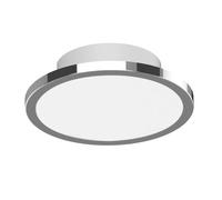 LightMe Plafón LED Aqua Ø14,7cm cromo