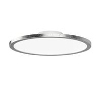 LightMe Plafón LED Aqua Ø30,2cm pan de plata