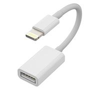 Lightning Cable adaptador USB para iPhone, jack OTG, accesorios para teclados, compatible con USB Stick Lector de tarjetas, cámara, lector de tarjetas, ratón, concentrador flash drive 14, 13, 12,