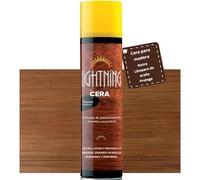 Lightning Cera de mantenimiento encaustica para muebles y madera - Bálsamo - Nutre y da brillo - Aerosol - 400 ml