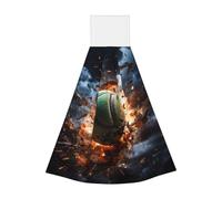 Lightning Fever Tennis - Toalla portátil colgante de terciopelo, toalla de cocina súper absorbente, toalla colgante de cocina para niños y adultos