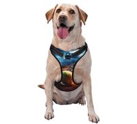 Lightning Tennis - Chaleco de tracción para mascotas con estampado XL para que las mascotas lo usen al pasear al perro o escalar montañas