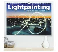 Lightpainting - Malen mit Licht und Zeit (hochwertiger Premium Wandkalender 2026 DIN A2 quer), Kunstdruck in Hochglanz: Fotografieren und Malen, das ist Lightpainting