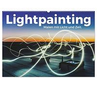 Lightpainting - Malen mit Licht und Zeit (Wandkalender 2026 DIN A2 quer), CALVENDO Monatskalender: Fotografieren und Malen, das ist Lightpainting