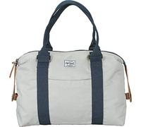 Lightpak Damentasche SWEETBOX, Damen Handtasche aus Polyester, Henkeltasche mit separatem Handyfach Bolso de Gimnasio 36 Centimeters Blanco (Beige)
