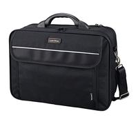 Lightpak Fixbag FB2046010 - Bolsa para portátil Arco con Klickfix Compact Riel de Bolsillo para Bicicleta, para portátil de 15 Pulgadas de poliéster, Bandolera Aprox. 30 x 41 x 13 cm, Color Negro