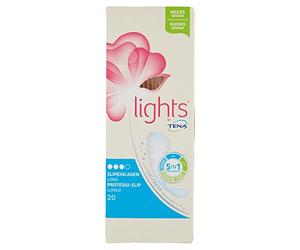 Lights By Tena Proteggi-Slip Lungo - Pacco da 20 Pezzi