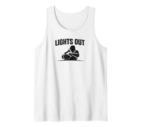 Lights out Lucha contra el Suelo No-Gi Dojo Camiseta sin Mangas