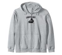 Lights out Lucha contra el Suelo No-Gi Dojo Sudadera con Capucha