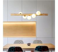 Lights White Glass Surround Pendant Lamp Luxury Magic Bean Light Compatible with Restaurant Living Room Bedroom, LED Chandelier