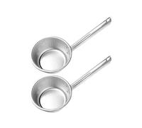 Lightweight Aluminum Water Ladles Set of 2 for Kitchen, Bathing, Gardening and Vegetable Washing Use