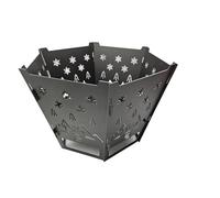 Lightweight Camping Charcoal Stove, Campfire, Outdoor Detachable Card-type Fire Pit(Standard size)