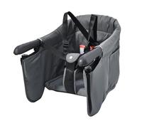 Lightweight Clip High Chair, High Seat Clip, About 45x3x30cm Size, Folding Baby Feeding Seats with Straps for Dining Table, Easy Installation, Stainless Steel