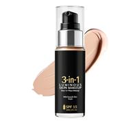 Lightweight Coverage Liquid Foundation, 30ml Liquid Foundation Makeup Base, Natural Coverage Look Concealing Effect, Blendable Cosmetic Skin Tone Enhancement, Beauty Makeup Product for Everyday Use