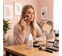 Lightweight Foundation Makeup, Brightening Coverage Liquid Base, with Radiant Finish, Long-Wear Foundation for All-Day Comfort, Flawless Liquid Makeup for Women, Ideal Daily Use Formal Events